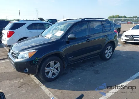 2007 Toyota Rav4 Sport из США, поврежденный, VIN JTMZD32V576028616